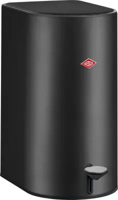 Мусорное ведро Wesco Step Boy 9 л с педалью, чёрное матовое