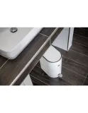 Мусорное ведро Wesco Step Boy 9 л с педалью, чёрное матовое — фото 5