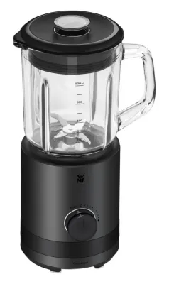 Стационарный блендер WMF KitchenMinis Deep Black, 400 Вт, 0,8 л, 5 скоростей, чёрный