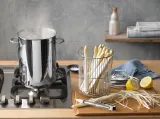 Кастрюля WMF Profi Plus со вставкой для спаржи 16 см, 4,4 л, нержавеющая сталь Cromargan 18/10 — фото 3