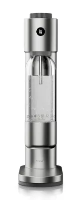 Сатуратор для газирования воды WMF Element One, нержавеющая сталь Cromargan 18/10, бутылка 0,75 л, серебристый