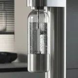 Сатуратор для газирования воды WMF Element One, нержавеющая сталь Cromargan 18/10, бутылка 0,75 л, серебристый — фото 3