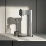 Сатуратор для газирования воды WMF Element One, нержавеющая сталь Cromargan 18/10, бутылка 0,75 л, серебристый — фото 5