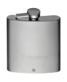Набор для алкоголя WMF Manhattan, 6 предметов: фляжка 200 мл, 4 стопки, чехол, воронка, сталь Cromargan — фото 3