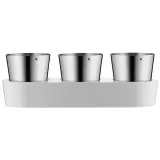 Набор горшков для трав WMF Gourmet с резервуаром для воды, Cromargan 18/10, 36 x 12,5 x 12,5 см — фото 1