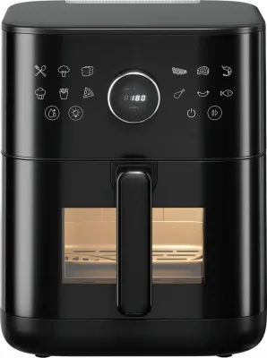 Фритюрница без масла Zwilling Enfinigy Air Fryer Pro 6 л, 1800 Вт, 12 программ, чёрный