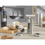 Набор для вина Zwilling Sommelier из четырёх предметов: штопор, пробка с носиком, нож для фольги, кольцо от капель — фото 2