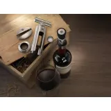 Набор для вина Zwilling Sommelier из четырёх предметов: штопор, пробка с носиком, нож для фольги, кольцо от капель — фото 4