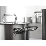 Высокая кастрюля Zwilling Twin Classic 16 см 2 л с крышкой, нержавеющая сталь, дно SIGMA Classic, для индукции, серебристая — фото 4