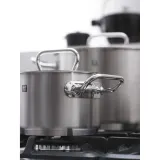 Высокая кастрюля Zwilling Twin Classic 16 см 2 л с крышкой, нержавеющая сталь, дно SIGMA Classic, для индукции, серебристая — фото 5