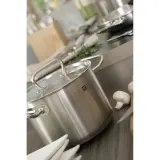 Высокая кастрюля Zwilling Twin Classic 16 см 2 л с крышкой, нержавеющая сталь, дно SIGMA Classic, для индукции, серебристая — фото 6