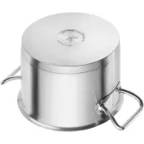 Высокая кастрюля Zwilling Pro 24 см 8,1 л с крышкой, нержавеющая сталь, для индукции, серебристая — фото 4