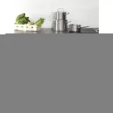 Низкая кастрюля Zwilling Twin Classic 20 см 3 л с крышкой, нержавеющая сталь, дно Cookstar, для индукции, серебристая — фото 4