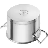 Низкая кастрюля Zwilling Pro S 24 см 4,3 л с крышкой, нержавеющая сталь, для индукции и духовки, серебристая — фото 4