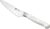 Компактный поварской нож Zwilling Pro Le Blanc 14 см, твёрдость 55–58 HRC, белая рукоятка — фото 2
