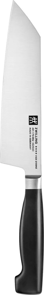 Нож бунка Zwilling Four Star 17 см, SIGMAFORGE, закалка FRIODUR 55–58 HRC, лезвие 17 см
