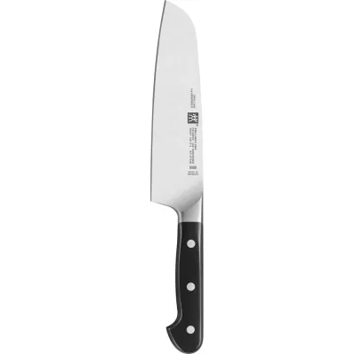 Нож сантоку Zwilling Pro 18 см, сталь Friodur, рукоять ABS, серебристо-чёрный