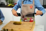 Нож поварской детский Zwilling Twinny 10 см, синий, с защитным чехлом, для детей старше 3 лет — фото 6