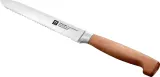 Нож универсальный зубчатый Zwilling Four Star Wood 13 см, рукоять из дерева, 55–58 HRC — фото 2