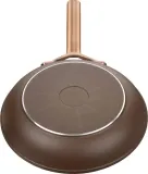 Сковорода мелкая Zwilling Milano 20 см, керамическое покрытие CERAFORCE TITANIUM, для индукции, коричневая — фото 2