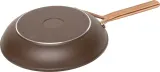 Сковорода мелкая Zwilling Milano 20 см, керамическое покрытие CERAFORCE TITANIUM, для индукции, коричневая — фото 4