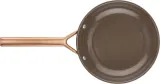 Сковорода мелкая Zwilling Milano 24 см, керамическое покрытие CERAFORCE TITANIUM, для индукции, коричневая — фото 5