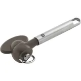 Консервный нож Zwilling Pro, нержавеющая сталь 18/10, 21,5 см, серебристый и чёрный, с поворотным механизмом — фото 1
