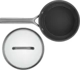 Сотейник Zwilling Milano 18 см, 2,8 л, с крышкой, керамическое покрытие, для индукции, чёрный — фото 7