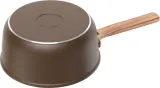 Сотейник Zwilling Milano 18 см, 2,8 л, с крышкой, керамическое покрытие, для индукции, коричневый — фото 2