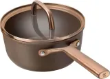 Сотейник Zwilling Milano 18 см, 2,8 л, с крышкой, керамическое покрытие, для индукции, коричневый — фото 3