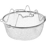 Сито для картофеля фри Zwilling EcoQuick 22 см из нержавеющей стали, серебристое — фото 1