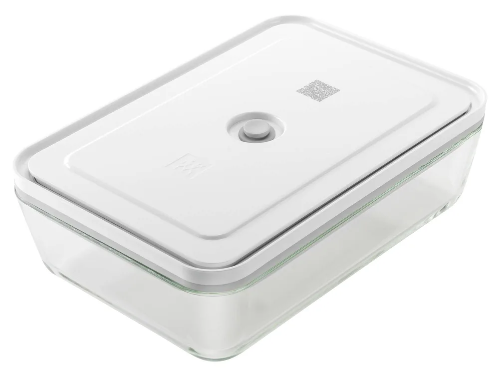Стеклянный контейнер Zwilling Fresh&Save 2,2 л, вакуумный, боросиликатное стекло, прямоугольный