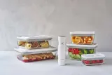 Стеклянный контейнер Zwilling Fresh&Save 2,2 л, вакуумный, боросиликатное стекло, прямоугольный — фото 7