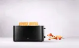 Большой тостер Zwilling Enfinigy с подогревателем для булочек, 4 ломтика или 2 длинных, 1000 Вт, чёрный — фото 3