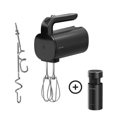 Стартовый набор Zwilling XTEND: беспроводной ручной миксер, аккумулятор 12 В, зарядное устройство, чёрный