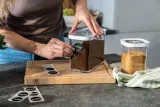 Набор этикеток и маркер Zwilling Fresh&Save Cube, 10 NFC-этикеток и маркер, чёрный, многоразовые — фото 4