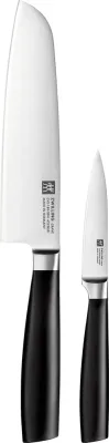 Набор ножей Zwilling Crave, 2 предмета: нож для овощей и фруктов 10 см и сантоку 18 см
