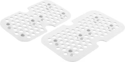Подкладки Zwilling Fresh & Save, набор из 2 шт, размеры M и L, пластик, белые, можно мыть в посудомоечной машине