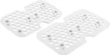 Подкладки Zwilling Fresh & Save, набор из 2 шт, размеры M и L, пластик, белые, можно мыть в посудомоечной машине — фото 1