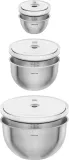 Набор из 3 стальных мисок с крышками Zwilling Fresh & Save S/M/L, 0,35 л, 1,75 л и 4 л — фото 2