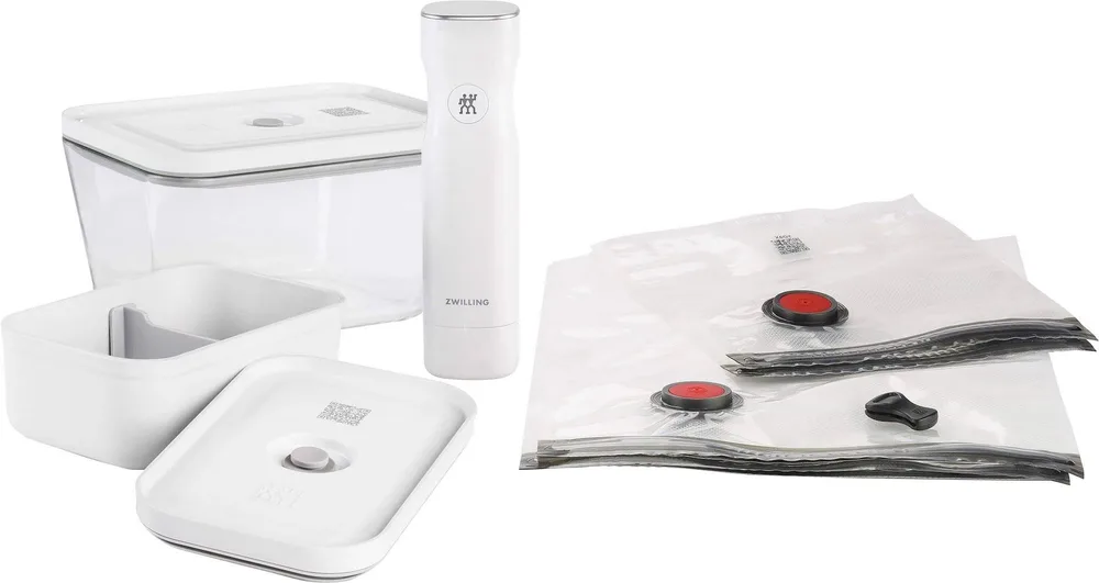 Стартовый набор Zwilling Fresh & Save M/L, стеклянные контейнеры для вакуумного хранения