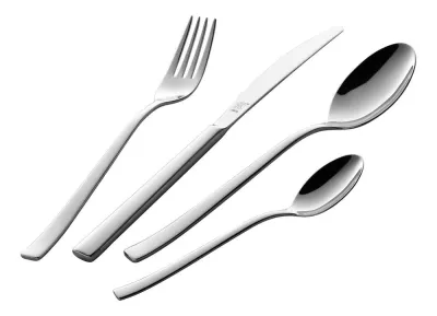 Набор столовых приборов Zwilling Bela, 4 предмета на 1 персону, нержавеющая сталь, серебристый