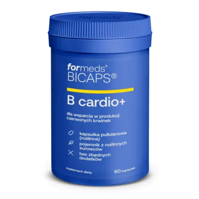 Витамины группы B ForMeds Bicaps B Cardio+, 60 капсул