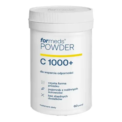 Витамин C в порошке ForMeds Powder C 1000+, с биофлавоноидами, 1000 мг, 60 порций
