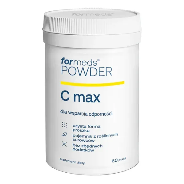 Комплекс витамина C, D3 и цинка ForMeds Powder C Max, порошок, 60 порций