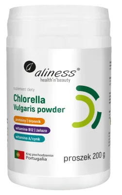 Хлорелла в порошке Aliness Chlorella Vulgaris, 200 г