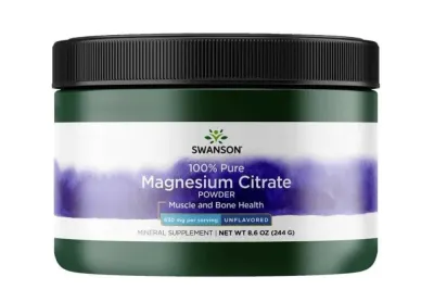 Цитрат магния Swanson Magnesium Citrate, порошок, 244 г