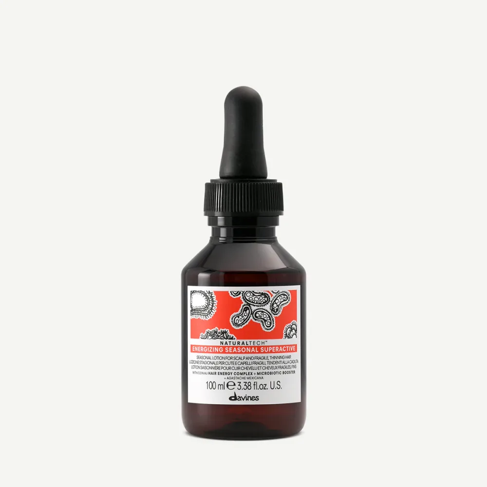 Лосьон для кожи головы Davines Naturaltech Energizing Seasonal Superactive против выпадения волос, 100 мл