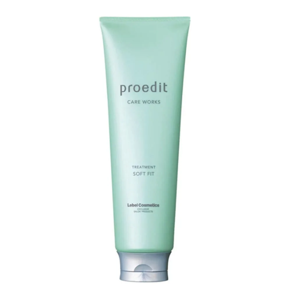 Маска для волос Lebel Proedit Care Works Soft Fit+ увлажняющая, восстанавливающая, для сухих и жёстких волос, 250 мл