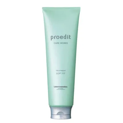 Маска для волос Lebel Proedit Care Works Soft Fit+ увлажняющая, восстанавливающая, для сухих и жёстких волос, 250 мл